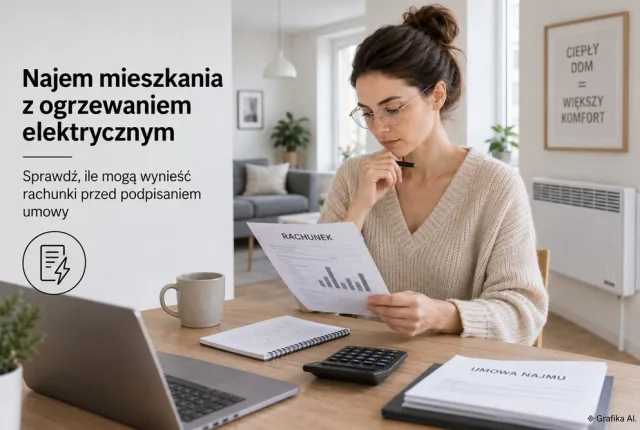 Najem mieszkania z ogrzewaniem elektrycznym – jak oszacować rachunki przed podpisaniem umowy?